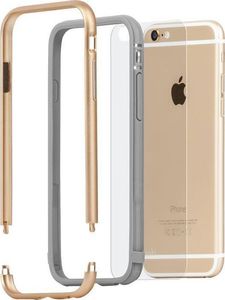 Moshi Moshi iGlaze Luxe - Etui z aluminiową ramką iPhone 6s / iPhone 6 (Satin Gold) 1
