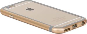 Moshi Moshi iGlaze Luxe - Etui z aluminiową ramką iPhone 6s / iPhone 6 (Satin Gold) 6