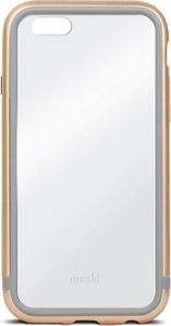 Moshi Moshi iGlaze Luxe - Etui z aluminiową ramką iPhone 6s / iPhone 6 (Satin Gold) 8