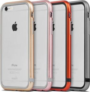 Moshi Moshi iGlaze Luxe - Etui z aluminiową ramką iPhone 6s / iPhone 6 (Satin Gold) 10