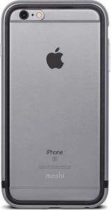 Moshi Moshi iGlaze Luxe - Etui z aluminiową ramką iPhone 6s Plus / iPhone 6 Plus (Titanium Grey) 3