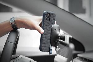 Moshi Moshi Altra - Etui z odpinaną smyczką iPhone 12 Mini (system SnapTo) (Denim Blue) 6