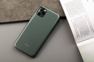 Moshi Moshi iGlaze - Etui iPhone 11 Pro Max (system SnapTo) (Midnight Green) 8