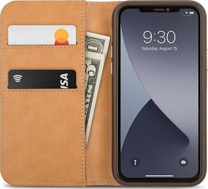 Moshi Moshi Overture - Etui 3w1 iPhone 12 Mini z kieszeniami na karty + stand up (system SnapTo) (Luna Pink) 3