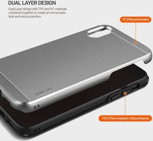 Obliq Obliq Slim Meta - Etui iPhone Xs / X (Satin Silver) 3