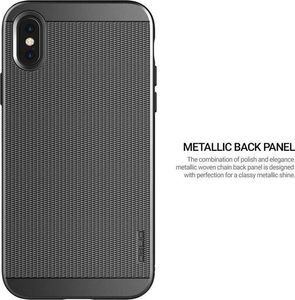 Obliq Obliq Slim Meta - Etui iPhone Xs / X (Titanium Black) 2