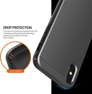 Obliq Obliq Slim Meta - Etui iPhone Xs / X (Titanium Black) 6