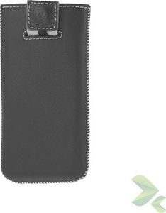 Valenta Valenta Pocket Stripe - Skórzane etui wsuwka Samsung Galaxy S4/S III, HTC One i inne (czarny) 5