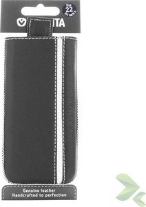 Valenta Valenta Pocket Stripe - Skórzane etui wsuwka Samsung Galaxy S4/S III, HTC One i inne (czarny) 9