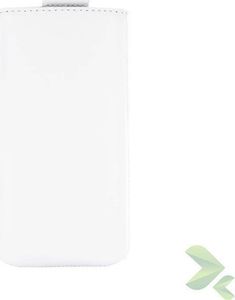 Valenta Valenta Pocket Classic - Skórzane etui wsuwka Samsung Galaxy S5/S5 Neo, Sony Xperia Z i inne (biały) 4