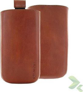 Valenta Valenta Pocket Classic - Skórzane etui wsuwka Samsung Galaxy S4/S III, HTC One i inne (brązowy) 2