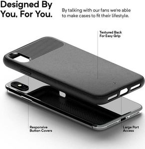 Caseology Caseology Vault Case - Etui iPhone Xs Max (Black) 6