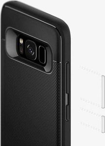 Caseology Caseology Vault II Case - Etui Samsung Galaxy S8+ (Black) 4