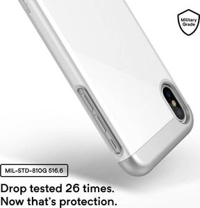 Caseology Caseology Savoy Case - Etui iPhone Xs / X (White) 7