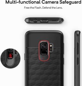 Caseology Caseology Parallax Case - Etui Samsung Galaxy S9 (Black/Black) 6