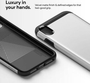 Caseology Caseology Legion Case - Etui iPhone Xs Max (Silver) 5