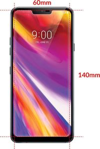 Wozinsky Wozinsky Tempered Glass szkło hartowane SCO (Screen Center Only) LG G7 ThinQ (opakowanie koperta) 2