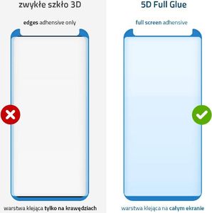 Wozinsky Wozinsky super wytrzymałe szkło hartowane 5D Full Glue na cały ekran z ramką Samsung Galaxy S9 Plus G960 czarny 2