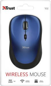 Mysz Trust YVI niebieska 5