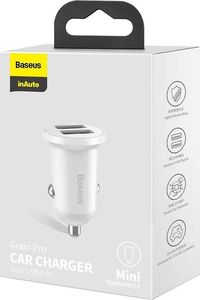 Ładowarka Baseus Grain Pro 2x USB-A 4.8 A  (baseus_20210331104225) 5