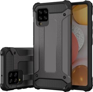 Hurtel Hybrid Armor pancerne hybrydowe etui pokrowiec Samsung Galaxy A42 5G niebieski 2