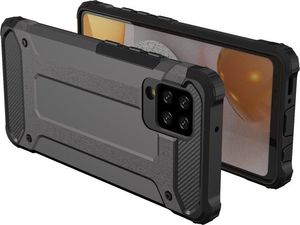 Hurtel Hybrid Armor pancerne hybrydowe etui pokrowiec Samsung Galaxy A42 5G niebieski 3
