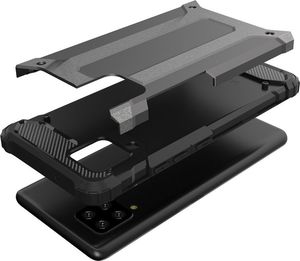 Hurtel Hybrid Armor pancerne hybrydowe etui pokrowiec Samsung Galaxy A42 5G złoty 7