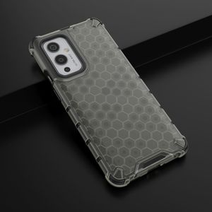 Hurtel Honeycomb etui pancerny pokrowiec z żelową ramką OnePlus 9 czarny 14