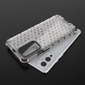 Hurtel Honeycomb etui pancerny pokrowiec z żelową ramką OnePlus 9 czarny 8