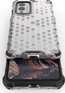 Hurtel Honeycomb etui pancerny pokrowiec z żelową ramką OnePlus 9 czarny 9