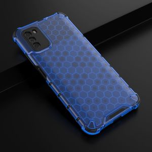 Hurtel Honeycomb etui pancerny pokrowiec z żelową ramką Xiaomi Poco M3 / Xiaomi Redmi 9T niebieski 14