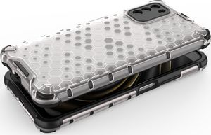 Hurtel Honeycomb etui pancerny pokrowiec z żelową ramką Xiaomi Poco M3 / Xiaomi Redmi 9T niebieski 3