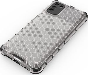 Hurtel Honeycomb etui pancerny pokrowiec z żelową ramką Xiaomi Poco M3 / Xiaomi Redmi 9T niebieski 4