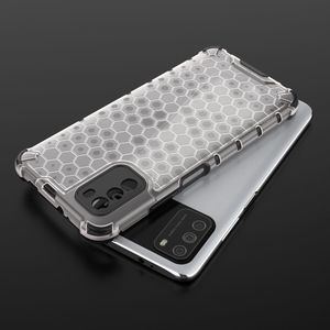 Hurtel Honeycomb etui pancerny pokrowiec z żelową ramką Xiaomi Poco M3 / Xiaomi Redmi 9T niebieski 8