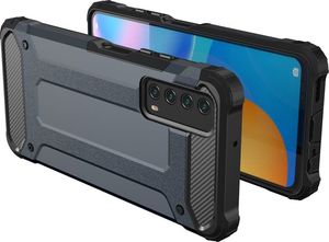 Hurtel Hybrid Armor pancerne hybrydowe etui pokrowiec Huawei P Smart 2021 czarny 3