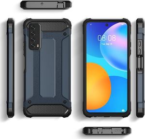 Hurtel Hybrid Armor pancerne hybrydowe etui pokrowiec Huawei P Smart 2021 czarny 4