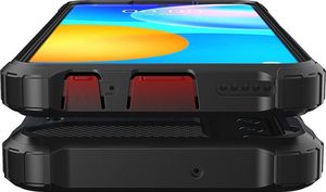 Hurtel Hybrid Armor pancerne hybrydowe etui pokrowiec Huawei P Smart 2021 czarny 9