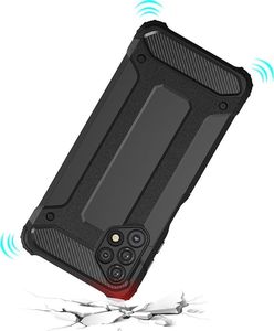 Hurtel Hybrid Armor pancerne hybrydowe etui pokrowiec Samsung Galaxy A32 5G niebieski 9