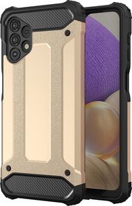 Hurtel Hybrid Armor pancerne hybrydowe etui pokrowiec Samsung Galaxy A32 5G złoty 1