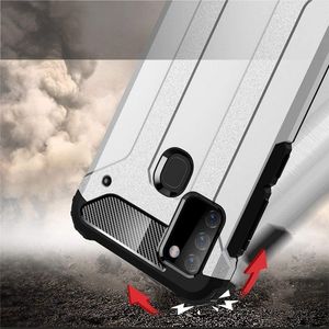 Hurtel Hybrid Armor pancerne hybrydowe etui pokrowiec Oppo A53 czarny 2