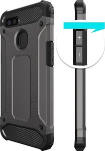 Hurtel Hybrid Armor pancerne hybrydowe etui pokrowiec Oppo A12 / A5s / A7 czarny 5