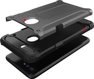 Hurtel Hybrid Armor pancerne hybrydowe etui pokrowiec Oppo A12 / A5s / A7 czarny 7