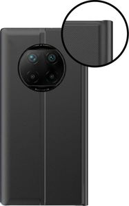 Hurtel Sleep Case pokrowiec etui z klapką typu Smart Cover Xiaomi Redmi Note 9T 5G czarny 4