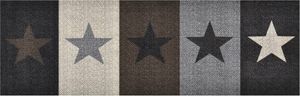 vidaXL Kuchenny dywanik podłogowy Stars, 60x300 cm 1