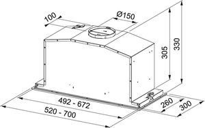 Okap Franke Box Plus FBI 547 XS NP 2