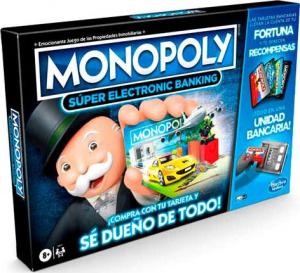 Hasbro Gra planszowa Monopoly Electronic Banking (wersja hiszpańska) 1