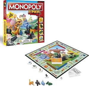 Hasbro Gra Planszowa Monopoly Junior (wersja hiszpańska) 1