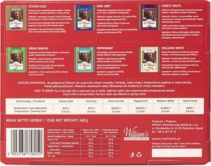 Sir Williams Tekturowy Prezenter z Herbatami Sir William's Tea 90szt 4