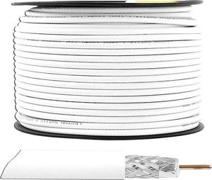TelForceOne Kabel koncentryczny 1.16Cu 4.8PFE 128x0,12AL 100m rolka 1