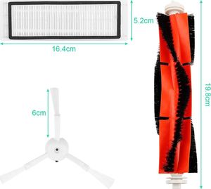 Litago Zestaw do Xiaomi Roborock s50 s55 filtr szczotka 2